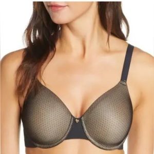 NWT Natori Esteem Full Figure Underwire Contour Bra Black 30G